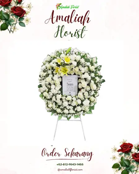 Krans Bunga Duka Klatakan